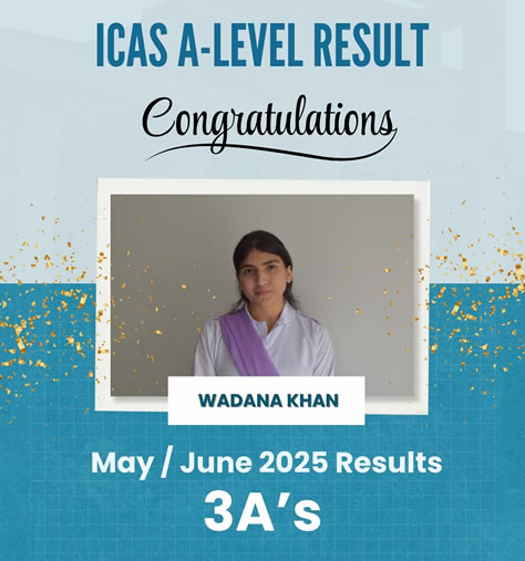Wadana Khan - Leadership Award at ICAS